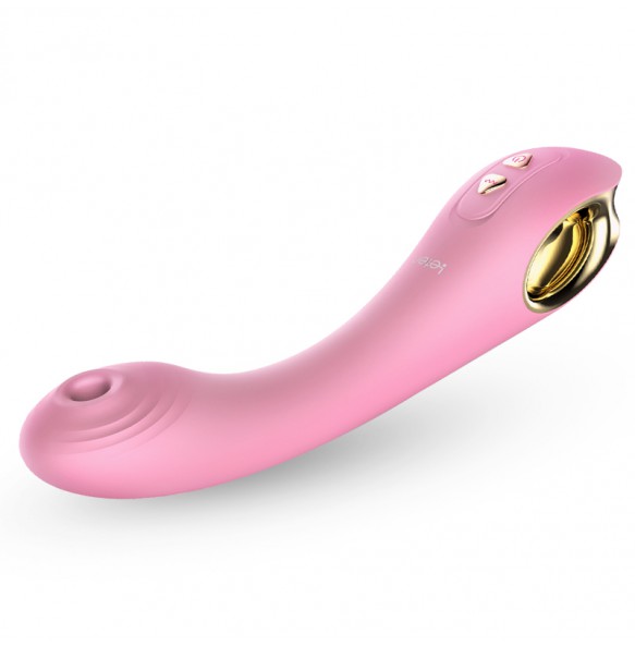 HK LETEN - Fairy G-Spot Licking Sucking Heating Vibrator (Chargeable - Pink)